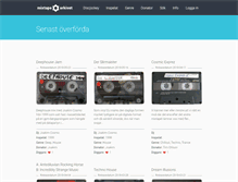 Tablet Screenshot of mixtapearkivet.org